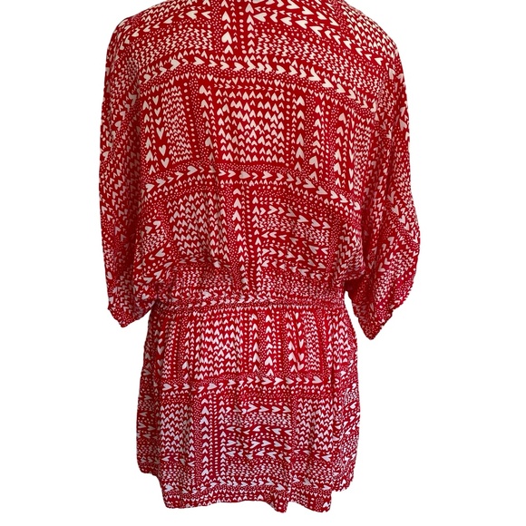 Vicoria's Secret heart design robe swimsuit cover kimono. OS - Picture 2 of 11